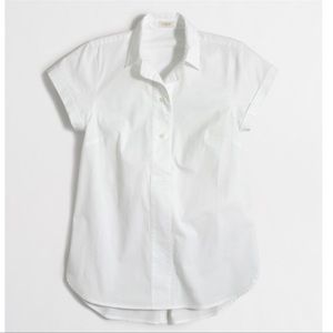 J. Crew Short Sleeve Popover